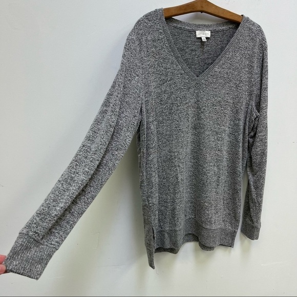 Lucky Brand Soft V-Neck Sweater - Picture 3 of 8